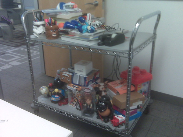 Moving into my office last year