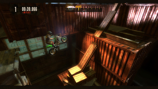 Big jumps, big speed, big crashes