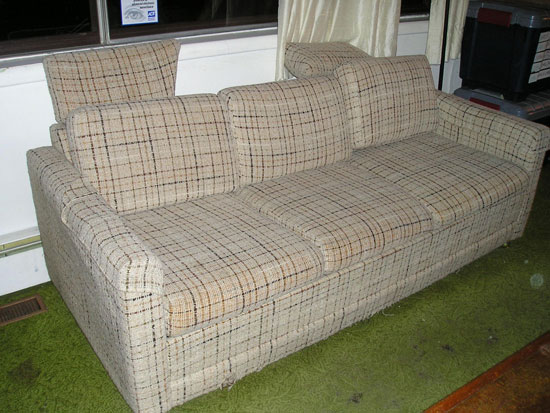 Not a couch I grew up with, but not far off