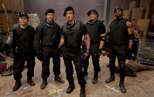 The Expendables An impressive sight but you won't see this in the film