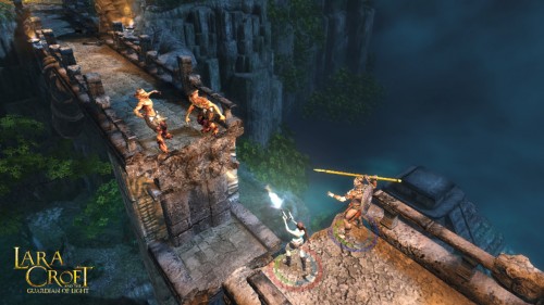 Fighting mystic bad guys is what Lara does best