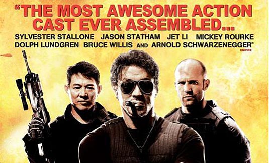 The Expendables It is a great cast, too bad they weren't used at all
