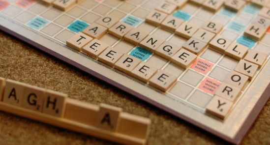 Scrabble is about words. Words with Friends is not.